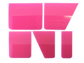 Zestaw Rakli do PPF Pink (5 szt.)