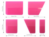 Zestaw Rakli do PPF Pink (5 szt.)