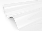 Biała błyszcząca folia przeciw żwirowi Polor High Gloss Crystal White / PPF-1036G