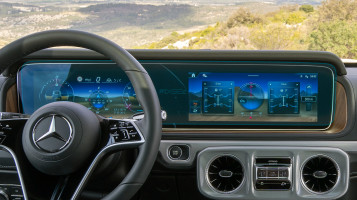 Ochronne szkło Pixsel na deskę rozdzielczą MERCEDES BENZ G-CLASS - 28.5“ 2024 -