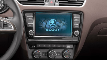 Ochronne szkło Pixsel na monitor SKODA OCTAVIA - 8“ 2013 - 2016