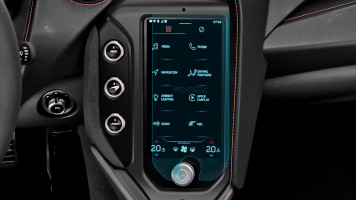 Ochronne szkło Pixsel na monitor MCLAREN 750S - 9.4“ 2023 -