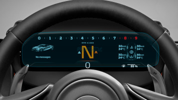 Ochronne szkło Pixsel na deskę rozdzielczą MCLAREN 750S - 11.6“ 2023 -