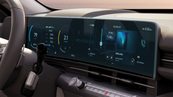Ochronne szkło Pixsel na monitor HYUNDAI KONA HYBRID - 27.2“ 2023 -