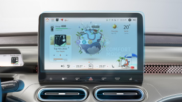Ochronne szkło Pixsel na monitor SMART #1 - 14.6“ 2022 -