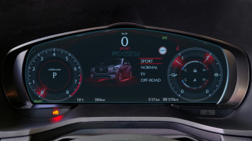 Ochronne szkło Pixsel na deskę rozdzielczą MAZDA CX-60 - 12.1“ 2022 -