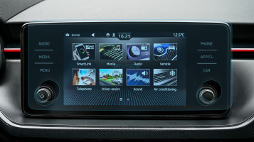 Ochronne szkło Pixsel na monitor SKODA SCALA - 12.5“ 2019 - 2023