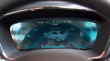 Ochronne szkło Pixsel na deskę rozdzielczą BYD HAN - 12“ 2022 -