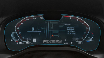Ochronne szkło Pixsel na  deskę rozdzielczą z kamerą BMW IX3 - 14.3“ 2021 - (G08)