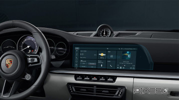 Ochronne szkło Pixsel na monitor PORSCHE 911 - 13.5“ 2019 - 2024