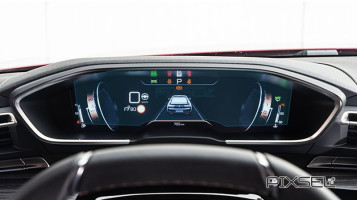Ochronne szkło Pixsel na deskę rozdzielczą PEUGEOT 3008 - 11.8“ 2021 - 2023