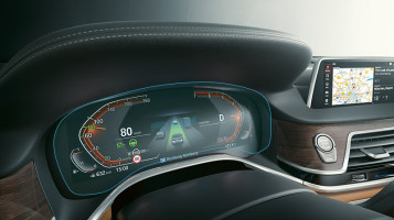 Ochronne szkło Pixsel na deskę rozdzielczą BMW 7 - 14.2“ 2019 - 2022 (G11, G12)