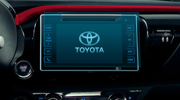 Ochronne szkło Pixsel na monitor TOYOTA HILUX - 10“ 2016 - 2019