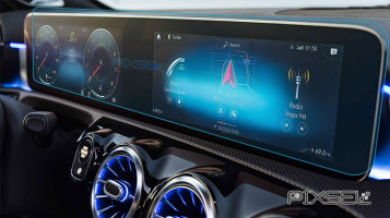 Ochronne szkło Pixsel na deskę rozdzielczą MERCEDES BENZ GLB-CLASS - 24.7“ 2019 -