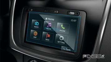 Ochronne szkło Pixsel na monitor RENAULT SANDERO - 6.9“ 2012 - 2020