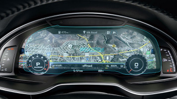 Ochronne szkło Pixsel na deskę rozdzielczą AUDI Q7 / SQ7 / RSQ7 - 12“ 2015 - 2018